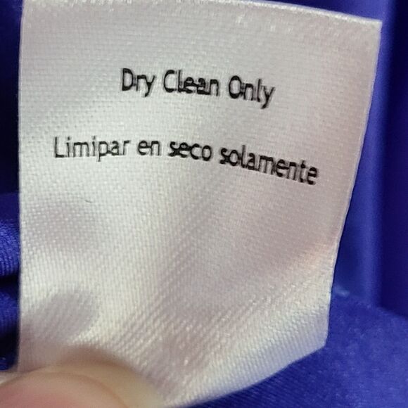 New CITY STUDIOS Wn's (16W) Royal Blue Satin Party Mini Fit & Flare Dress $79 - Picture 7 of 10